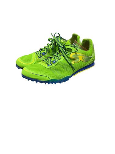 Used Puma Track & Field Cleats Adult Green Senior 8 11834-s000035590