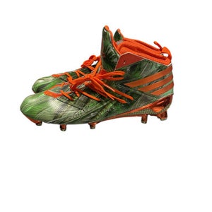 Used Adidas Adult Fb Cleats Green Senior 12 11834-s000035595