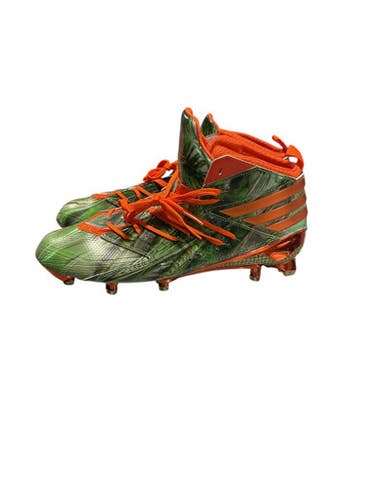 Used Adidas Adult Fb Cleats Green Senior 12 11834-s000035595