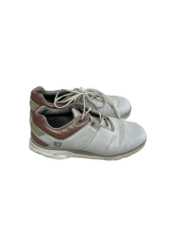 Used Foot Joy Pro Sl Womens 6 White Golf Shoes 11692-s000136232