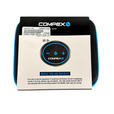 Used Compex Mini Muscle Tone & Pain Relief Device 11506-s000281790