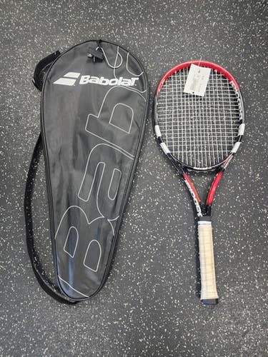 Used Babolat Pure Control Team Adult Tennis Racquet Black 4 3 8" 11849-s000028368