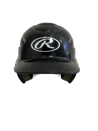 Used Rawlings Cftbh-r1 Tee Ball Batting Helmet No Mask Black 11692-s000136799