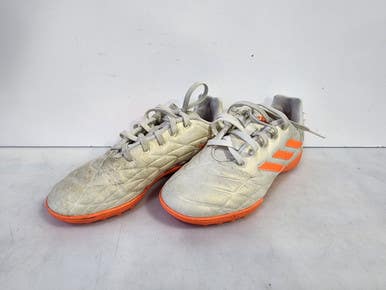 Used Adidas Soccer Turf Shoes White Junior 02.5 11727-s000193718