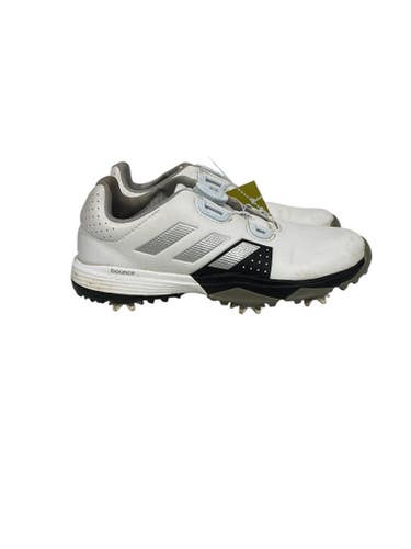 Used Adidas Jr Golf Shoes White Junior 03.5 11847-s000026730