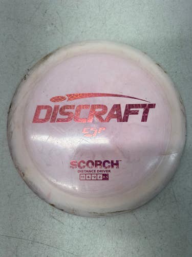 Used Discraft Esp Scorch Disc Golf Driver Pink 11835-s000194984