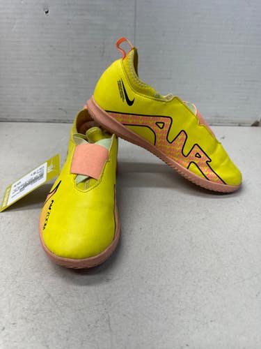 Used Nike Air Zoom Mecurial Soccer Indoor Shoes Yellow Junior 05.5 11835-s000195015