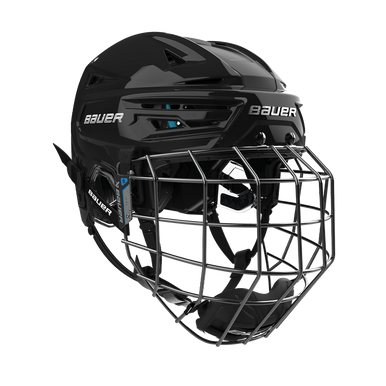 New Bauer S24 Re-akt 155 Helmet Combo Black Small 11860-bar1063648blksm