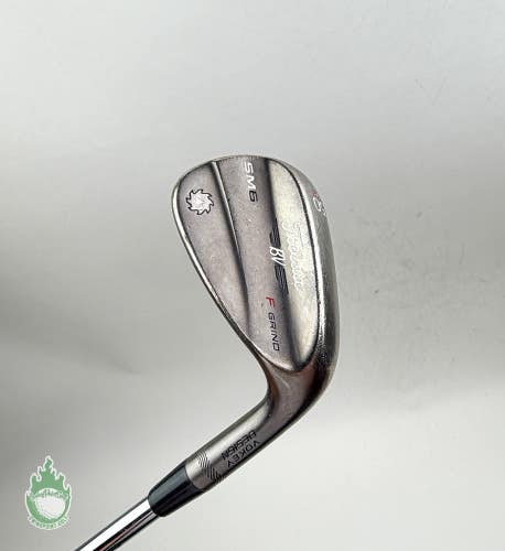 Right Handed Titleist Vokey SM6 F Grind Wedge 50*-08 Wedge Steel Golf Club