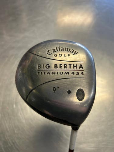 Used Callaway Big Bertha Ti 454 Mens Driver Rh 9.0 Degree 11868-s000063021