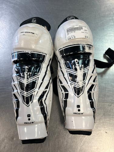 Used Ccm Ltp Sg Youth Shin Guards White 9" 11868-s000063327