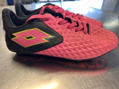 Used Lotto Soccer Cleats Pink Junior 03 11868-s000063323