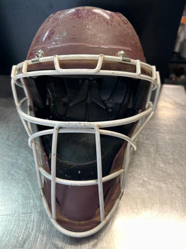 Used Easton Catchers Helmet Catchers Helmet W Mask Maroon Lg 11868-s000062900
