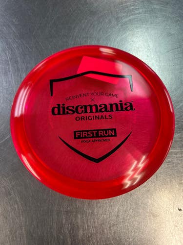 Used Discmania Origionals First Run Disc Golf Driver Red 11868-s000061171