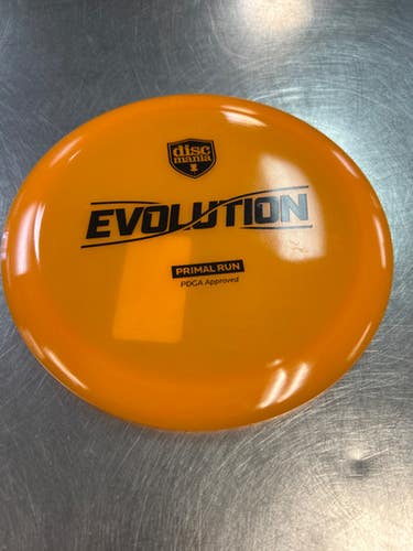 Used Discmania Evolution Disc Golf Driver Orange 11868-s000061172