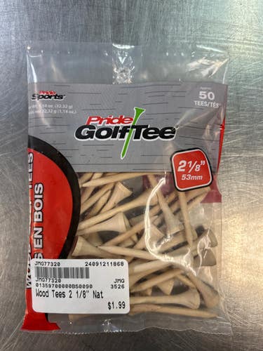New Wood Tees 2 1 8" Nat 11868-jmg77320