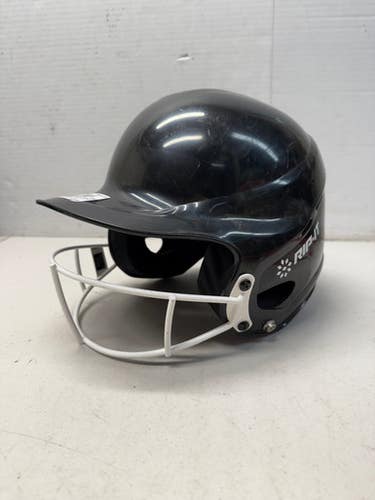 Used Rip-it Rip-it Vision Sb Helmet S M Blk Batting Helmet W Mask Black Sm 11835-s000195282