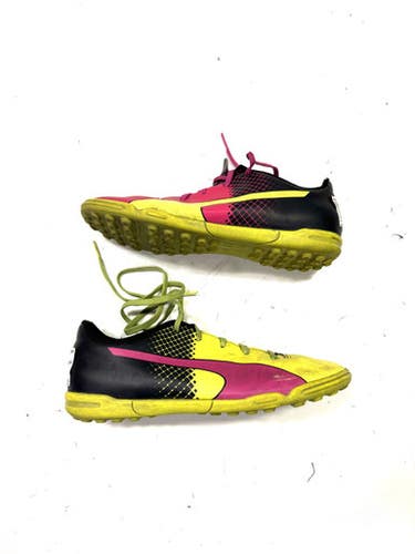 Used Puma Soccer Turf Shoes Yellow Youth 06.0 11860-s000292852