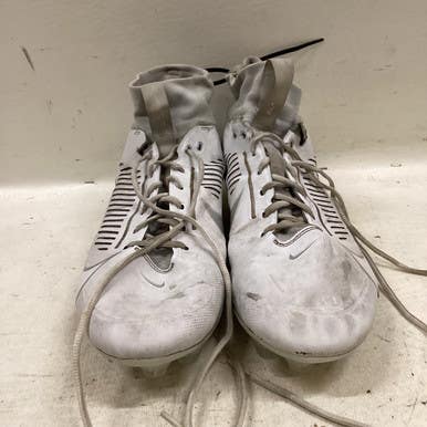 Used Nike Adult Fb Cleats White Senior 13 11725-s000487347