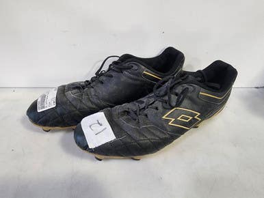 Used Lotto Soccer Cleats Black Senior 12 11727-s000194087