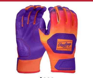 New Orn Pur Youth Workhorse Funburst Batting Gloves 11834-rawr00712777