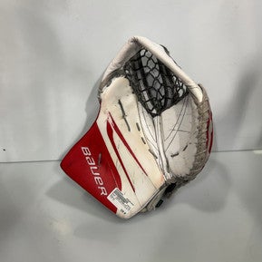 Used Bauer Vapor Hyperlite 2 Catcher Sr Senior Goalie Catcher Red 11615-s000268059