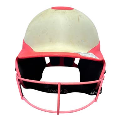 Used Rip-it Vision Pro Batting Helmet W Mask Pink S M 11375-s000362408
