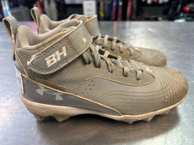 Used Under Armour Bryce Harper Bb Sb Cleats Grey Junior 03 11868-s000063679