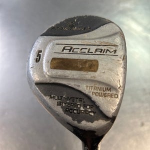 Used Acclaim Mens Fairway Wood Rh 5 Wood 11868-s000063621