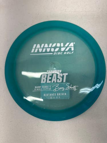 New Innova Champion Beast Shultz 2x Disc Golf Driver Teal 167g 11835-s000196250