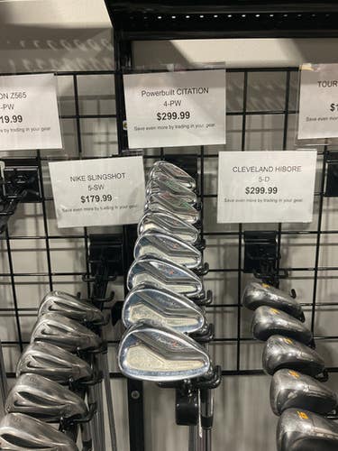 Used Powerbilt Citation Tour 4-pw Mens Iron Set Rh 4i-pw 11834-s000037083