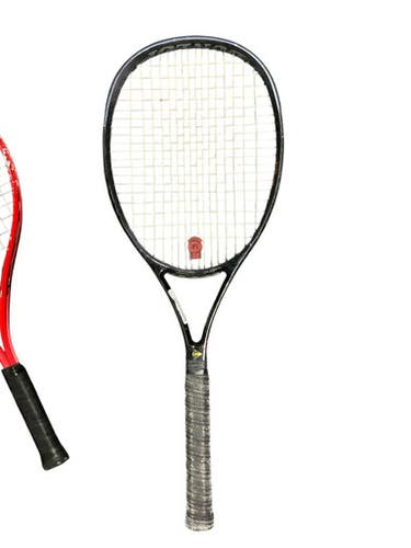 Used Dunlop Racquets Dunlop Adult Tennis Racquet Black 4 1 2" 11834-s000037161
