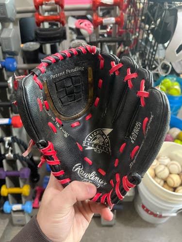 Used Rawlings Lightning Series Bb Sb Glove Rh Throw Red 8" 11605-s000202701