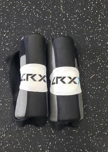 Used Champro Lrx7 Lacrosse Arm Pads Guards White Md 11849-s000029353
