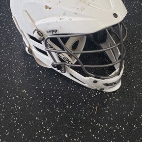 Used Cascade Csr Lacrosse Helmet White One Size 11849-s000029346