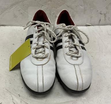 Used Adidas 737145 Mens Golf Shoes White Senior 9 11855-s000187663