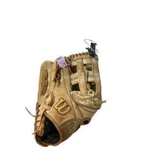 Used Wilson Pro Stock 1799 Bb Sb Glove Lh Throw Brown 12 3 4" 10743-s000463982