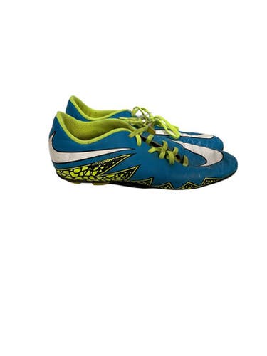 Used Nike Soccer Cleats Teal Junior 05 11847-s000027550