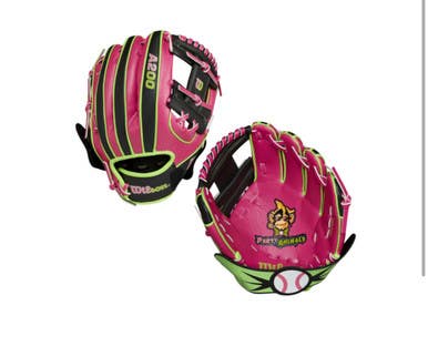 New Wilson A200 Party Animals Ez Glove 11834-wilwbw10221310