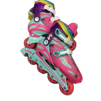 Used Rollerderby Junior Rec Fitness Skates Pink Adjustable 11730-s000066184