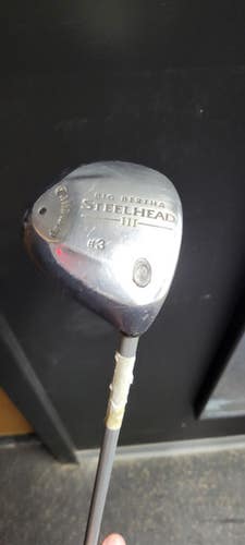 Used Callaway Big Bertha Steelhead Iii Mens Fairway Wood Rh 3 Wood 11497-c000150492