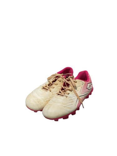 Used Lotto Soccer Cleats Pink Junior 04 11834-s000038323