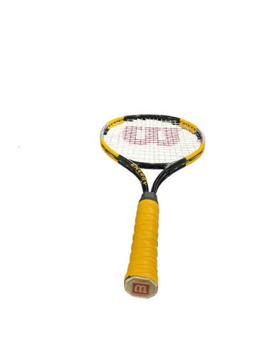 Used Wilson Energy Adult Tennis Racquet Yellow 4 3 8" 11834-s000038275