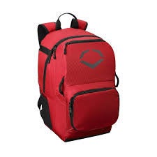 New Evo Shield Srz-1 Baseball Bat Backpack Red 11835-wilwb5717905