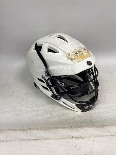 Used Cascade CS HELMET Lacrosse Helmet White One Size 11851-S000048155