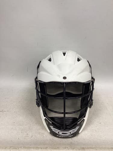 Used Cascade CS HELMET Lacrosse Helmet White One Size 11851-S000048156