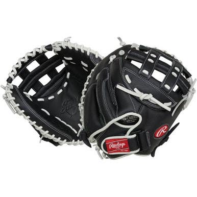 New Rawlings Shut Out 31.5" Fp Bk Wh Catchers Mitt 11692-rawrsocm315bwr
