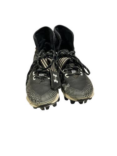 Used Under Armour Jr Fb Cleats Black Junior 03.5 11834-s000038817