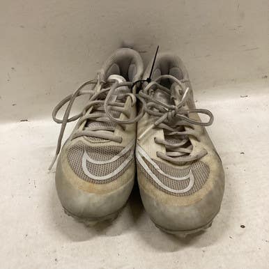 Used Nike Lax Cleats Boys White Junior 05 11725-s000490164