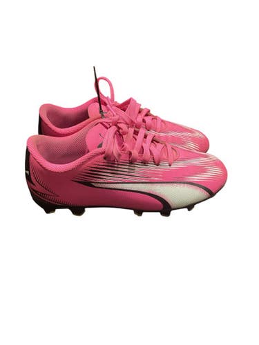 Used Puma Soccer Cleats Pink Youth 13.0 11834-s000038948
